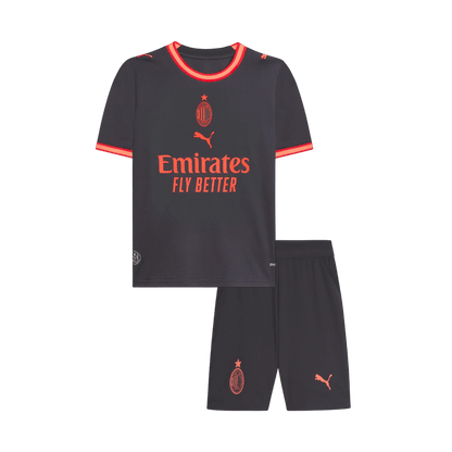 Kids AC Milan 2026/27 Third Away Soccer Kit