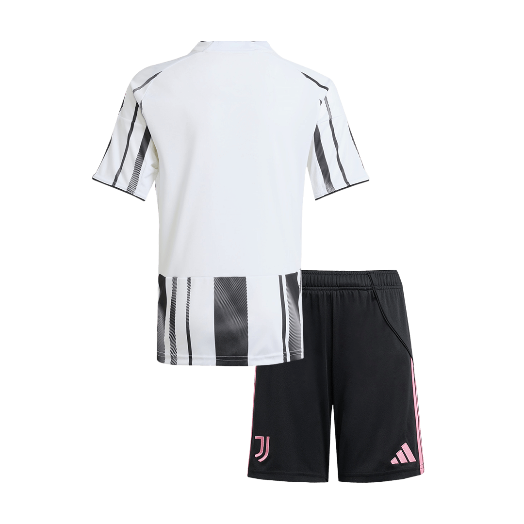 Kids Juventus 2025/26 Home Soccer Kit