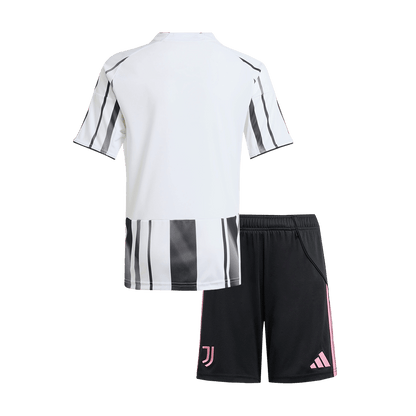 Kids Juventus 2025/26 Home Soccer Kit