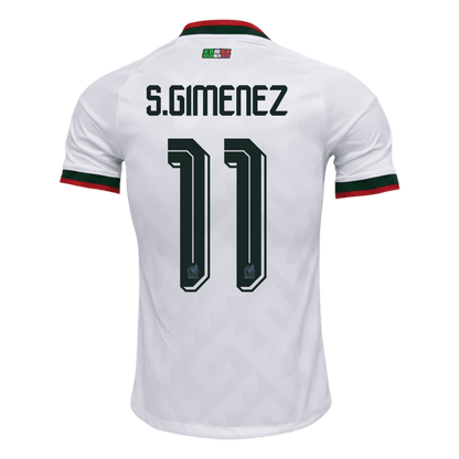 Mexico World Cup 2026 Away Soccer Jersey - S.GIMENEZ #11 (Player Edition)
