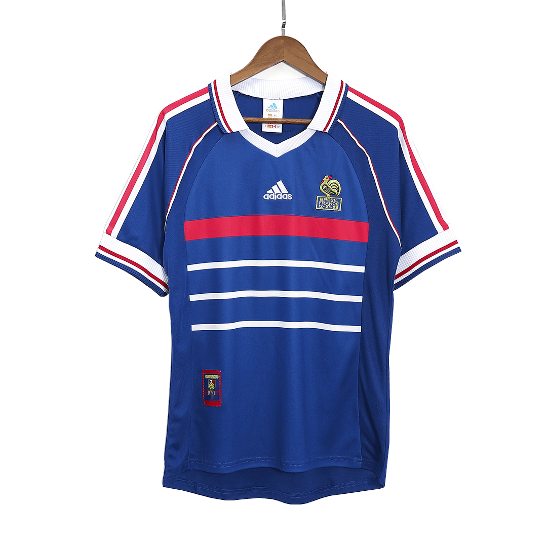 France 1998 Retro Home Soccer Jersey