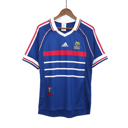 France 1998 Retro Home Soccer Jersey