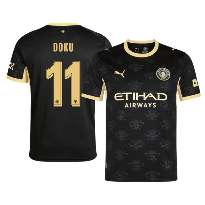 Manchester City 2026/27 Away Soccer Jersey - DOKU #11 – UCL