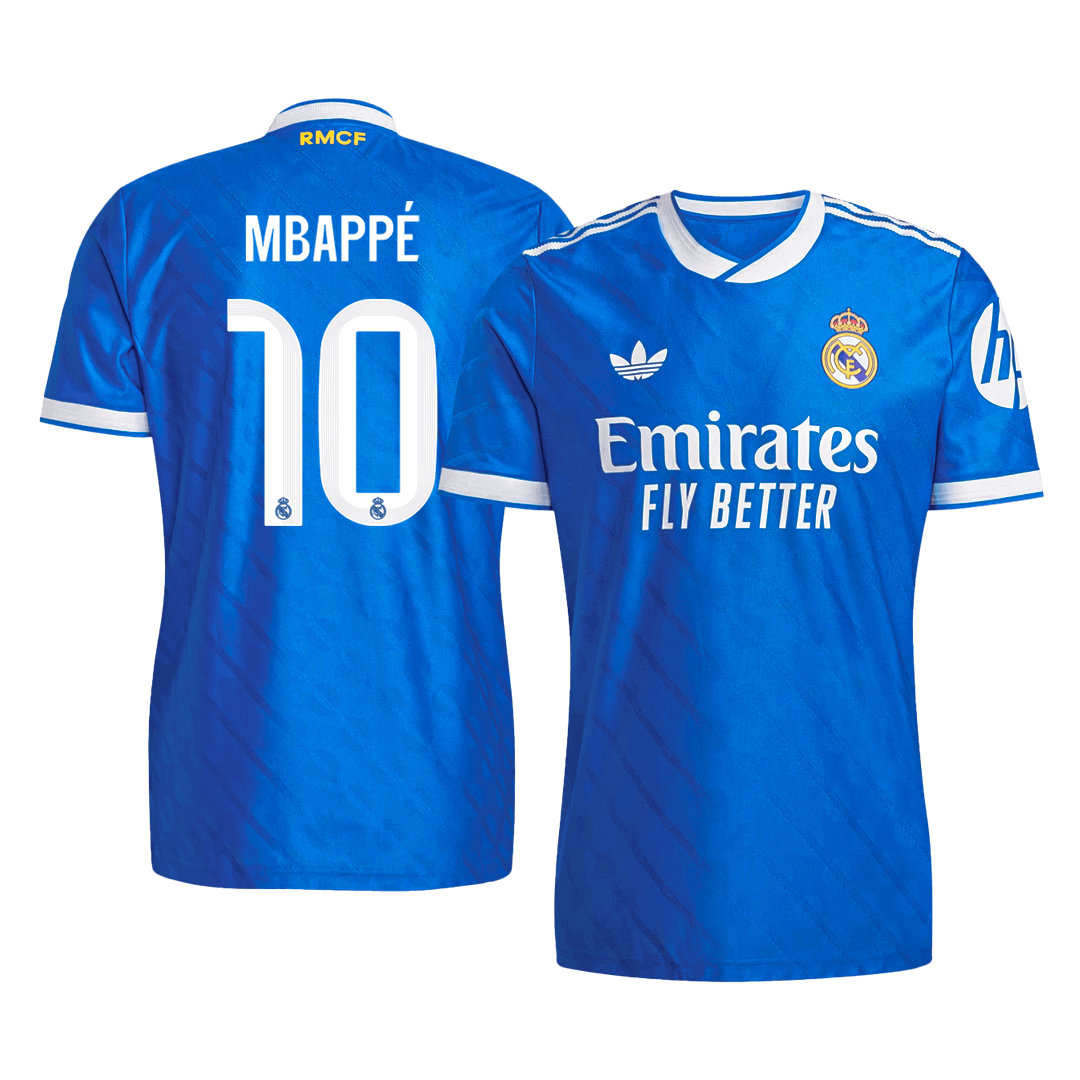 Real Madrid 2025/26 Third Away Soccer Jersey - MBAPPÉ #10 (Player Edition)