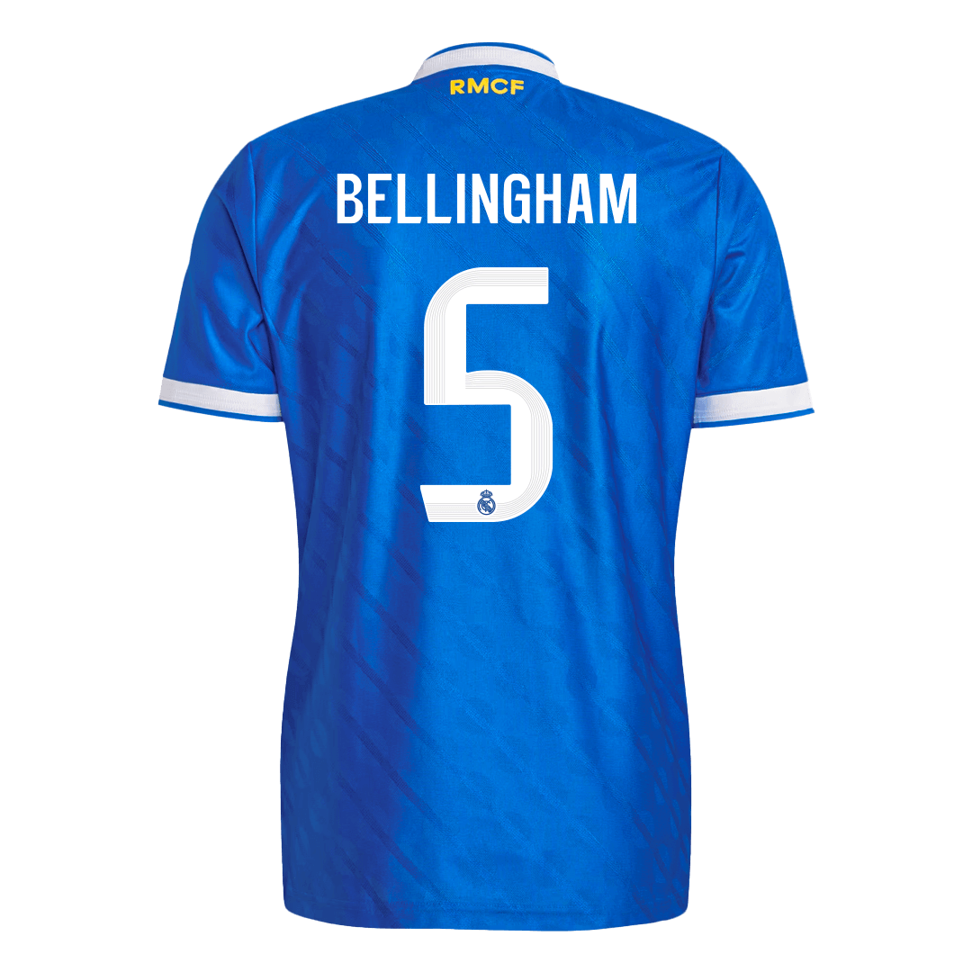 Real Madrid 2025/26 Third Away Soccer Jersey - BELLINGHAM #5 (Player Edition)