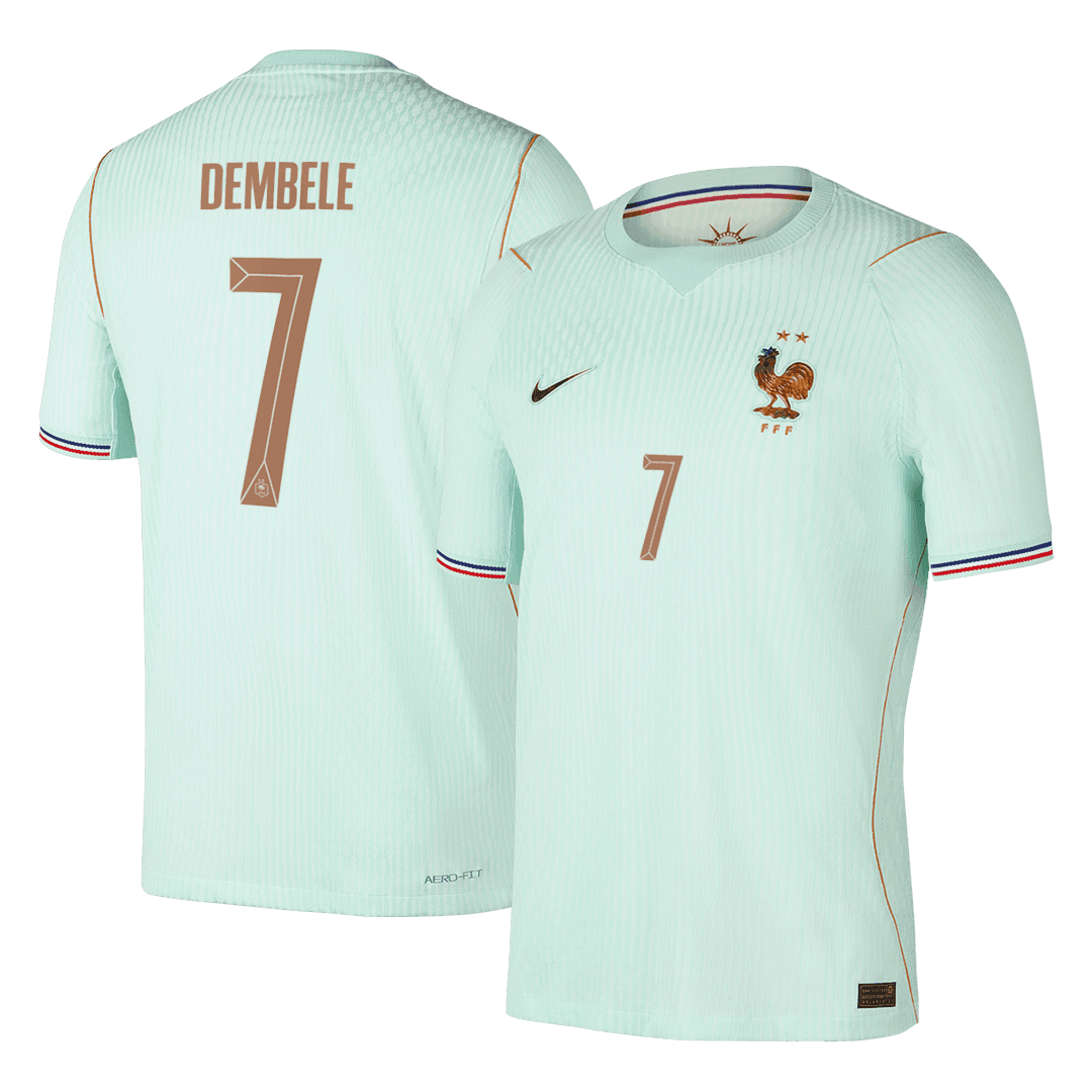 France World Cup 2026 Away Soccer Jersey - DEMBELE #7 (Player Edition)