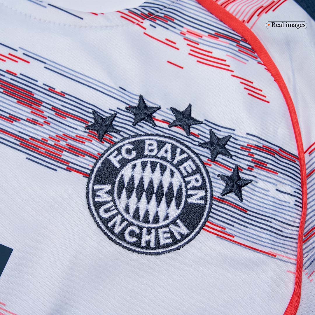 Kid's Bayern Munich 2025/26 Away Soccer Jersey Kit