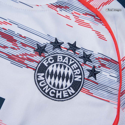 Kid's Bayern Munich 2025/26 Away Soccer Jersey Kit
