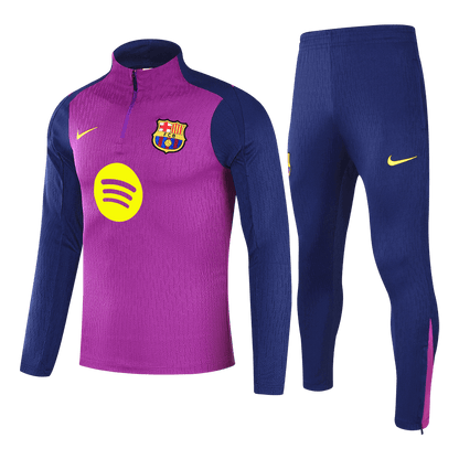 Kids Barcelona 2025/26 Tracksuit Purple