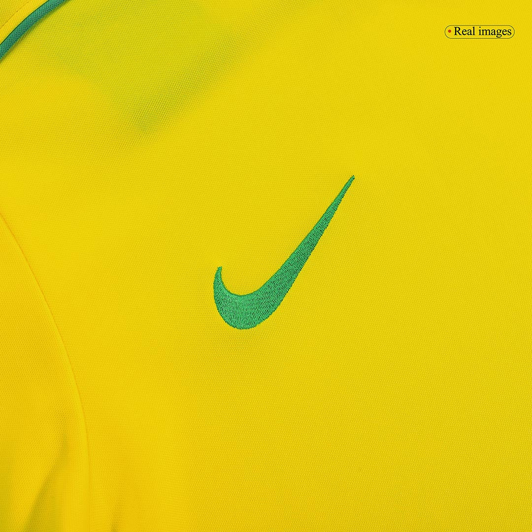 Brazil World Cup 1998 Retro Home Soccer Jersey - CAFU #2