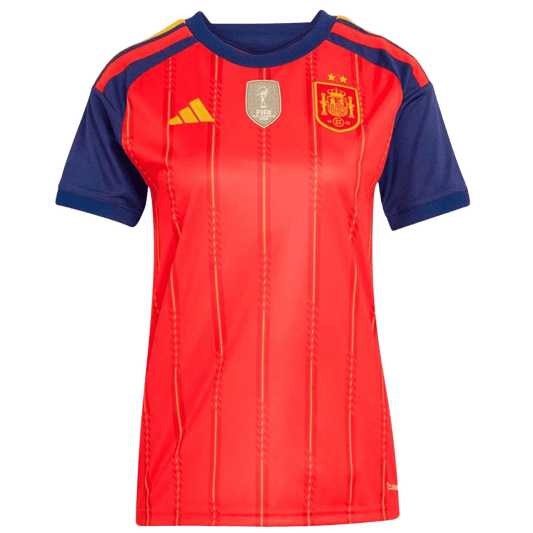 Women's Spain World Cup 2026 Home Soccer Jersey