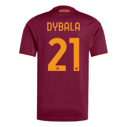 DYBALA #21 Men's Roma 2025/26 Home Soccer Jersey