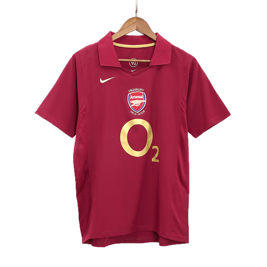 Arsenal 2005/06 Retro Home Soccer Jersey