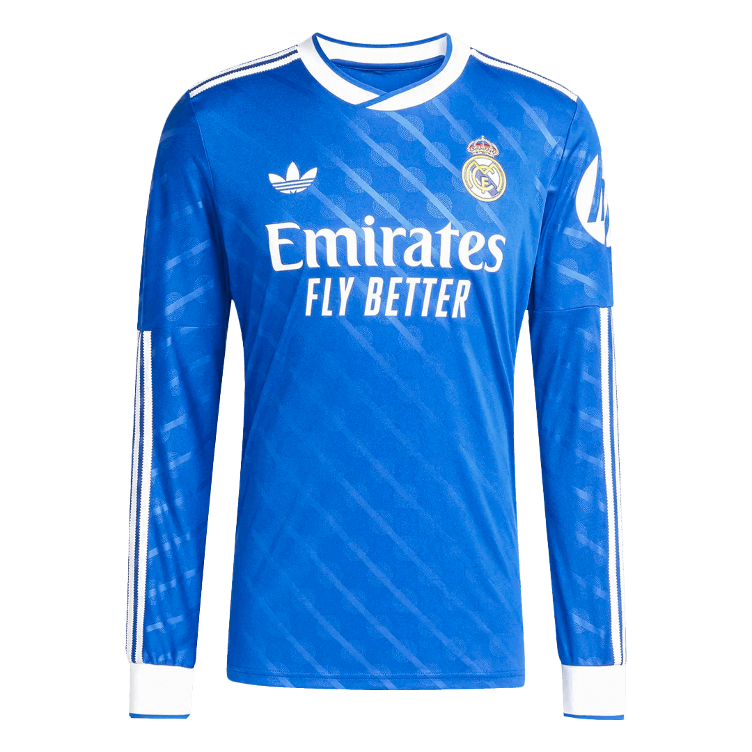 Real Madrid 2025/26 Long Sleeve Third Away Soccer Jersey