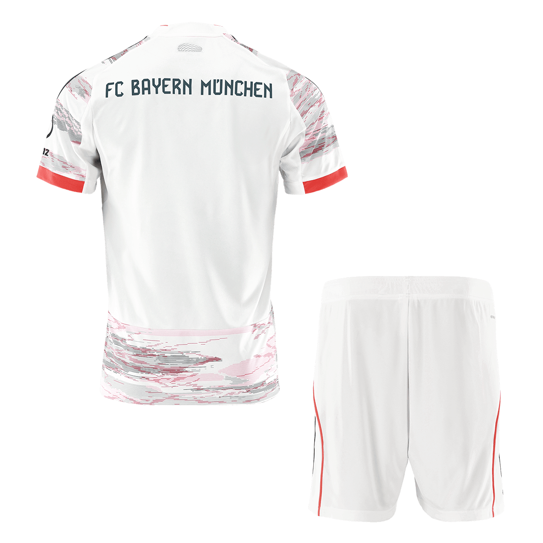 Men's Bayern Munich 2025/26 Away Soccer Jersey Kit