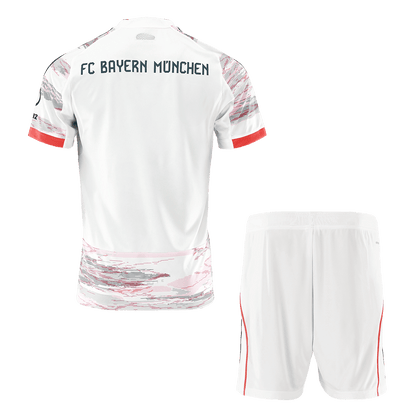 Men's Bayern Munich 2025/26 Away Soccer Jersey Kit