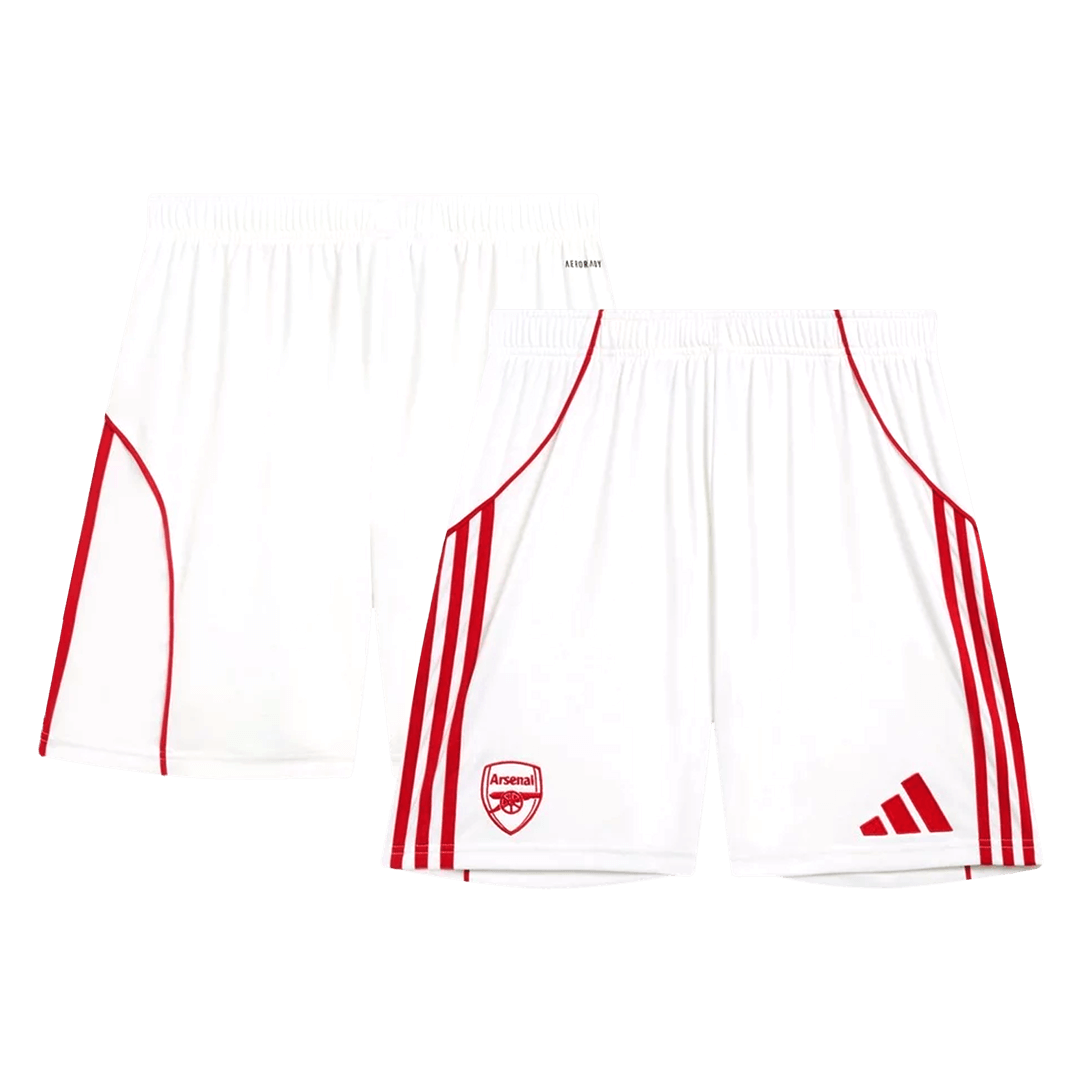 Arsenal 2025/26 Home Soccer Shorts