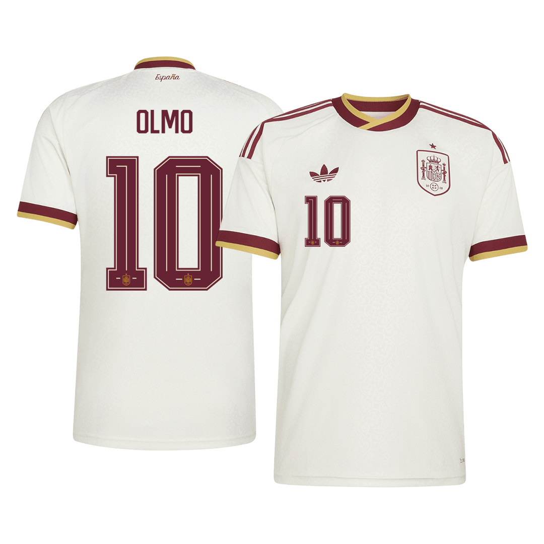 Spain World Cup 2026 Away Soccer Jersey - OLMO #10