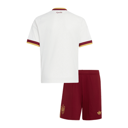 Kid's Spain World Cup 2026 Champion Edition Away Soccer Jersey Kit