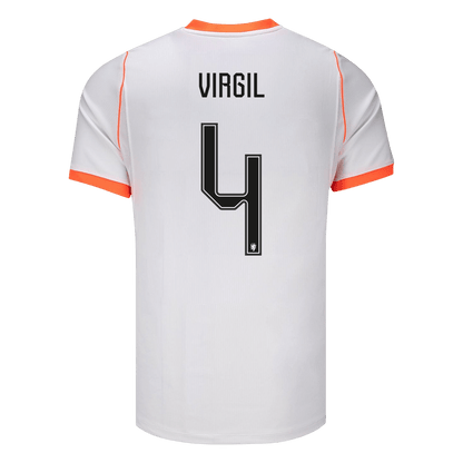 VIRGIL #4 Men's Netherlands World Cup 2026 Away Soccer Jersey