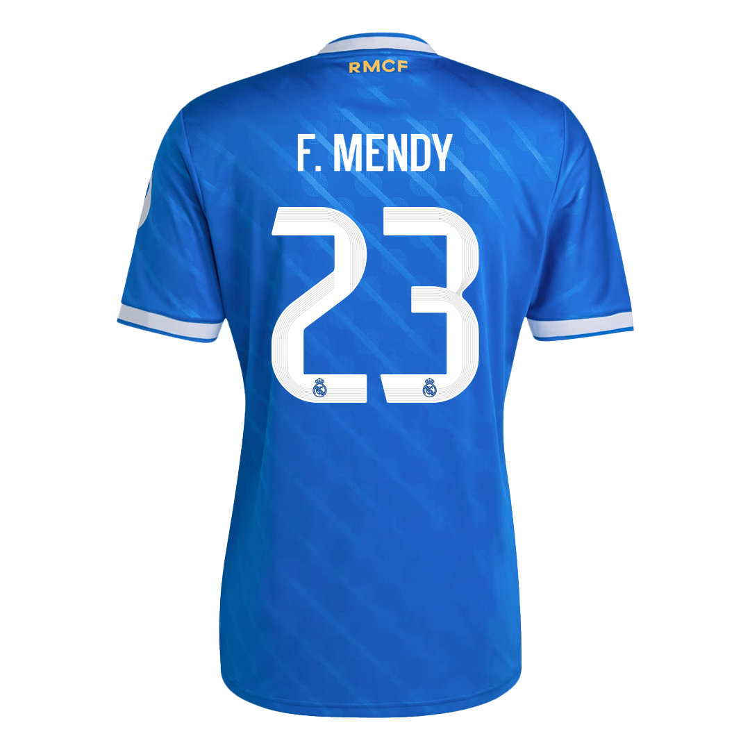 F. MENDY #23 Men's Real Madrid 2025/26 Third Away Soccer Jersey