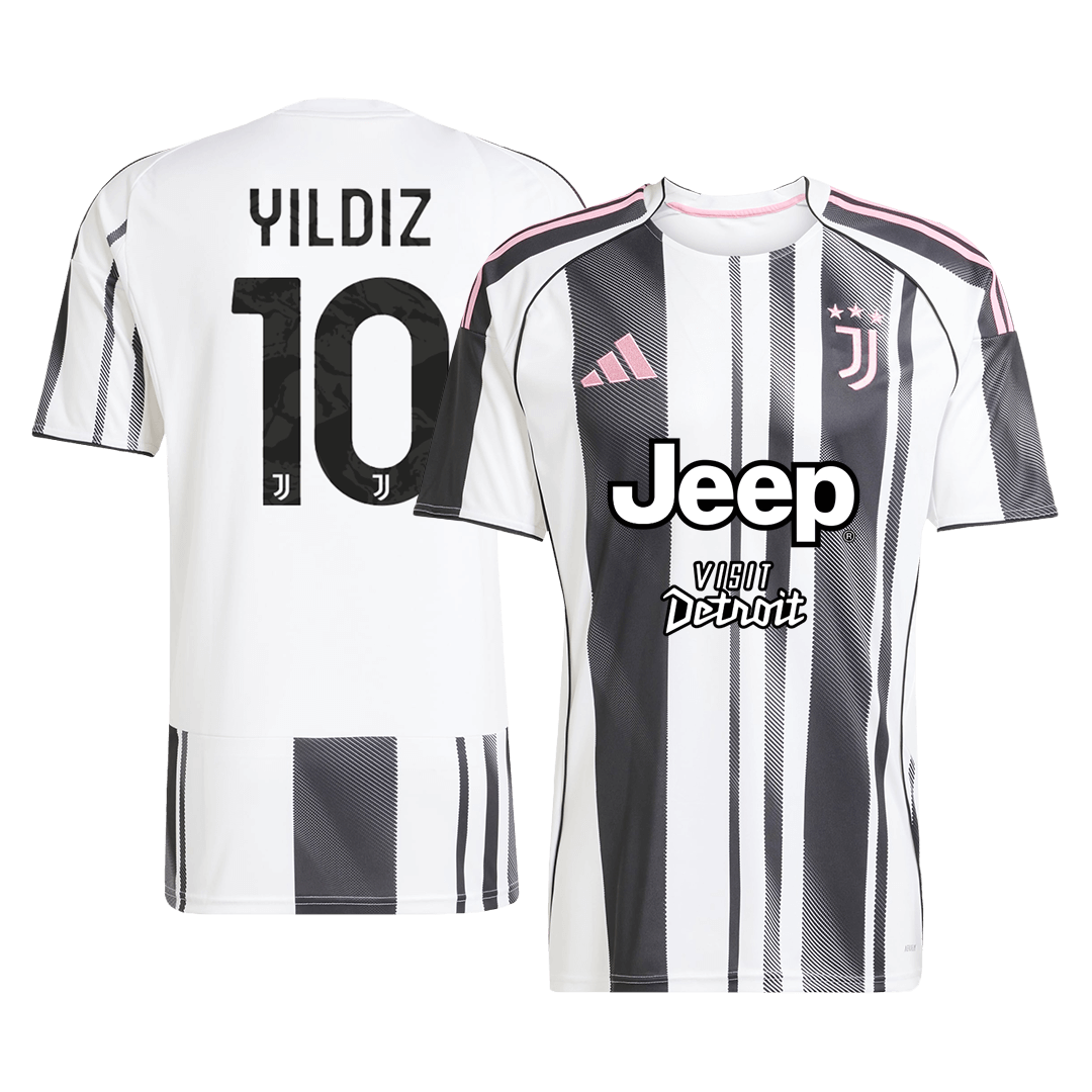 Juventus 2025/26 Home Soccer Jersey - YILDIZ #10