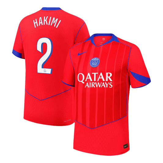HAKIMI #2 Men's PSG 2025/26 Player Version Third Away Soccer Jersey - Slim Fit