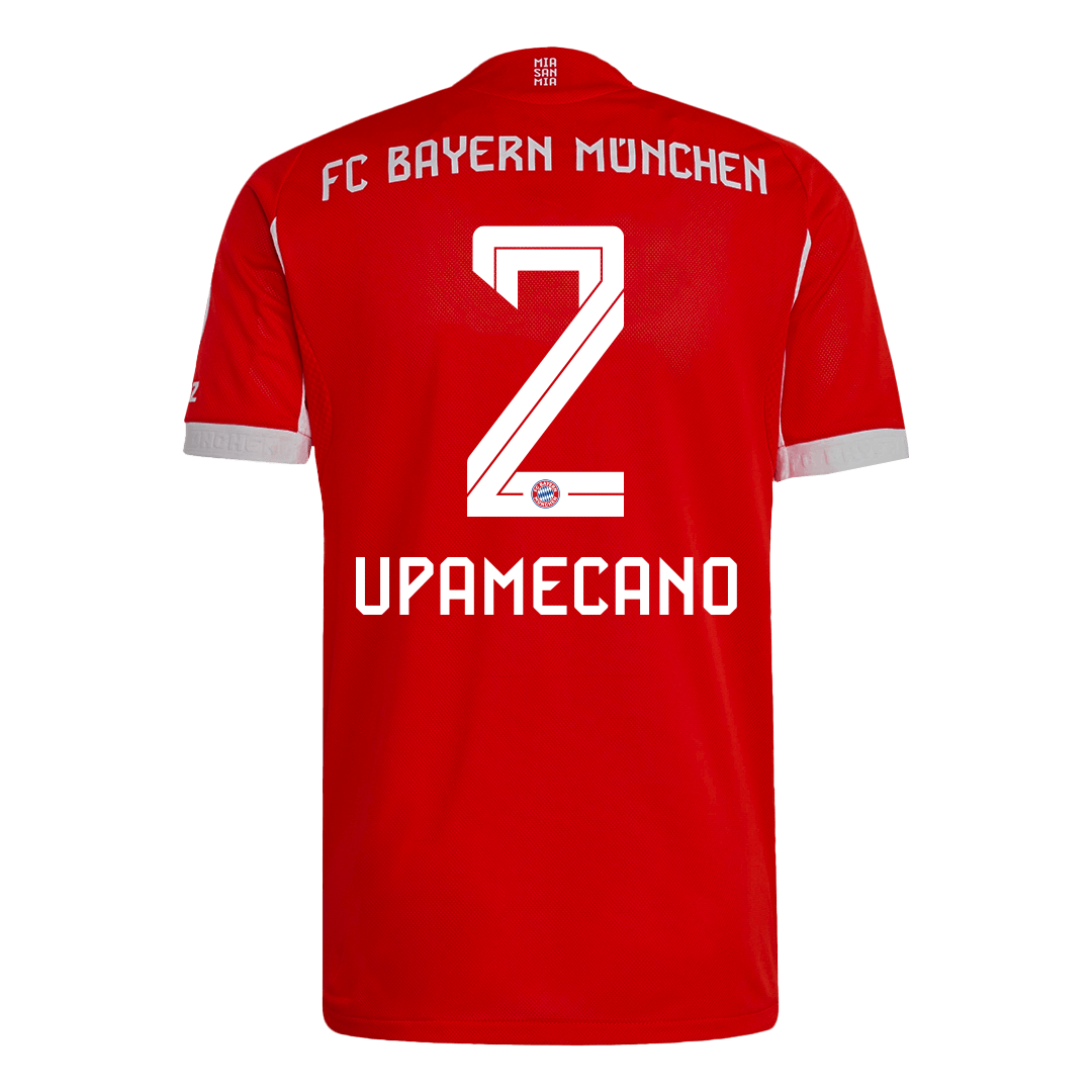 UPAMECANO #2 Men's Bayern Munich 2025/26 Player Version Home Soccer Jersey - Slim Fit