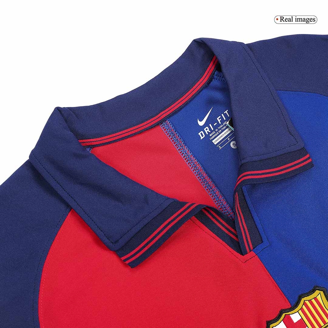 Retro Men's Barcelona 1999/00 Home Soccer Jersey