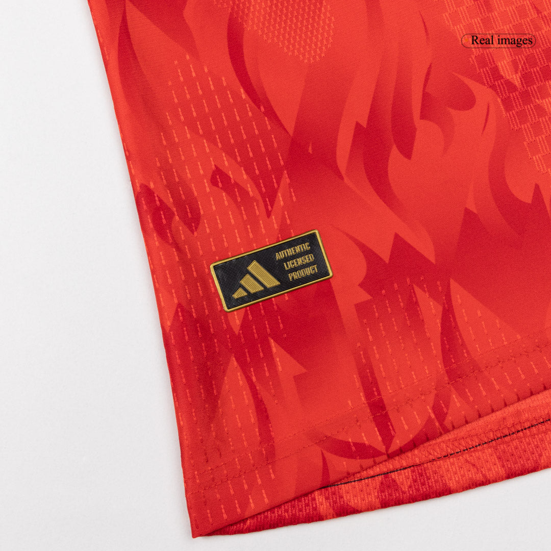 Belgium World Cup 2026 Home Soccer Jersey - DE BRUYNE #7 (Player Edition)
