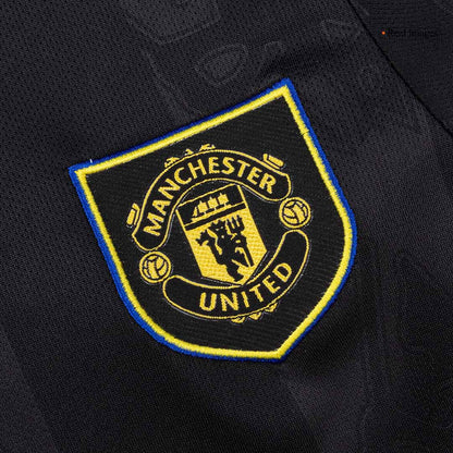 Kids Manchester United 2025/26 Third Away Soccer Kit