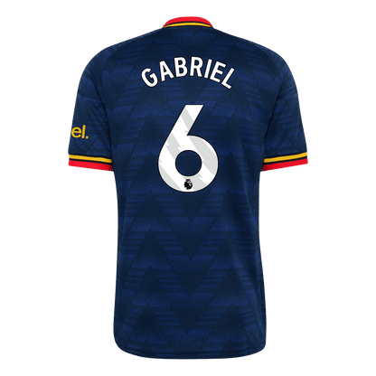 Arsenal 2026/27 Away Soccer Jersey - GABRIEL #6