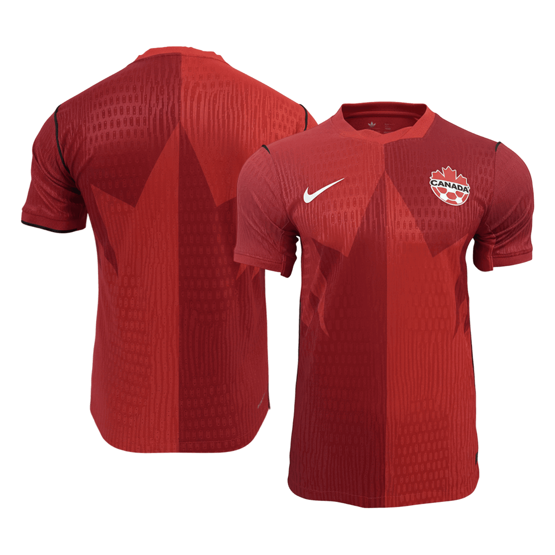 Men's Canada World Cup 2026 Player Version Home Soccer Jersey - Slim Fit
