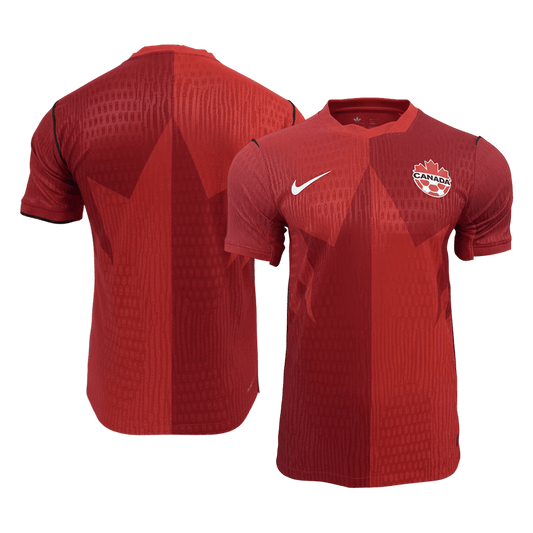 Men's Canada World Cup 2026 Player Version Home Soccer Jersey - Slim Fit