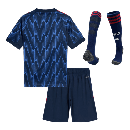 Kid's Arsenal 2025/26 Away Soccer Jersey Full Kit