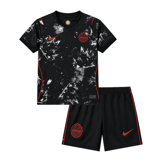 Kid's Canada World Cup 2026 Away Soccer Jersey Kit
