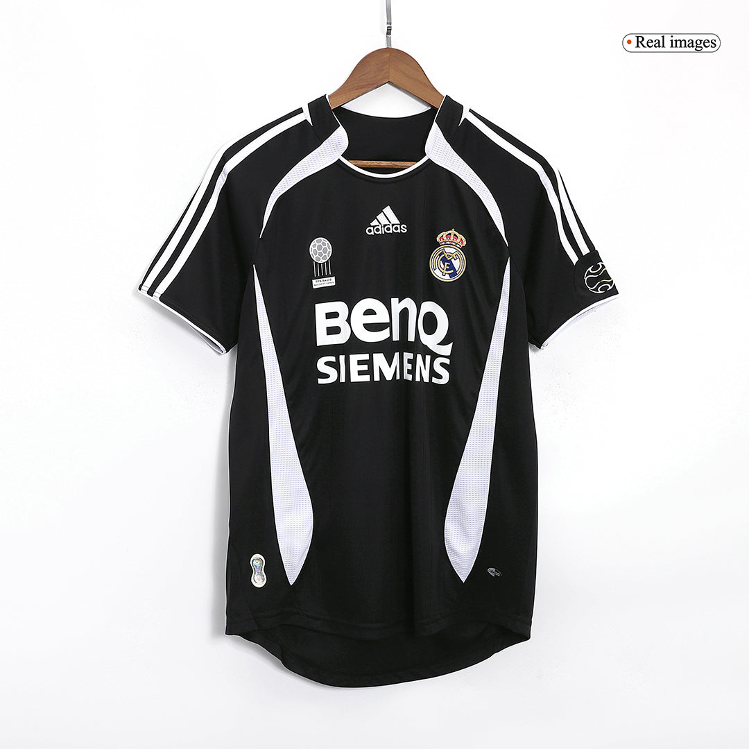 Retro RAUL #7 Men's Real Madrid 2006/07 Away Soccer Jersey