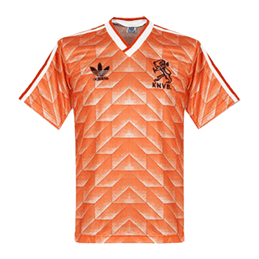 Netherlands 1988 Retro Home Soccer Jersey