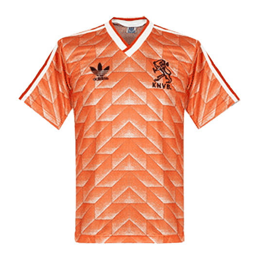 Retro Men's Netherlands 1988 Home Soccer Jersey