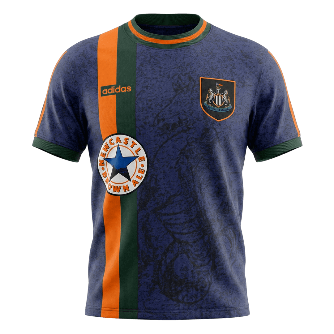 Newcastle United 1997/98 Retro Away Soccer Jersey