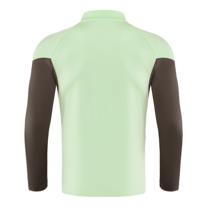 Kids Real Madrid 2025/26 Tracksuit Green