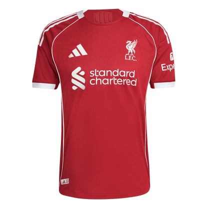 ISAK #9 Men's Liverpool UCL 2025/26 Player Version Home Soccer Jersey - Slim Fit