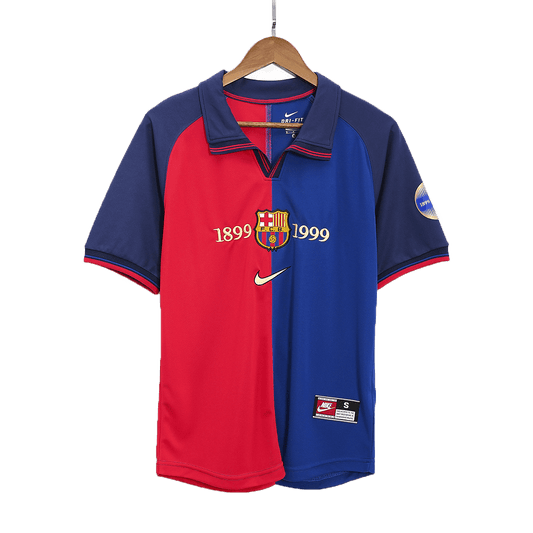 Barcelona 1999/00 Retro Home Soccer Jersey