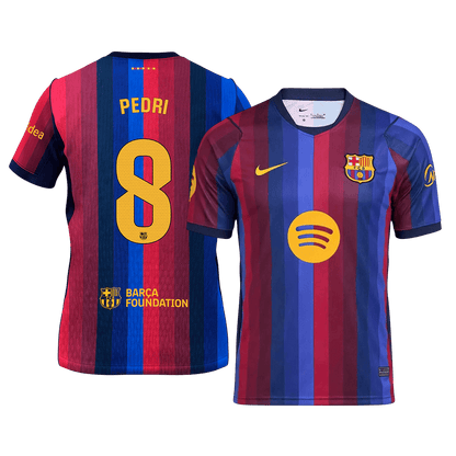 Barcelona 2026/27 Home Soccer Jersey - PEDRI #8
