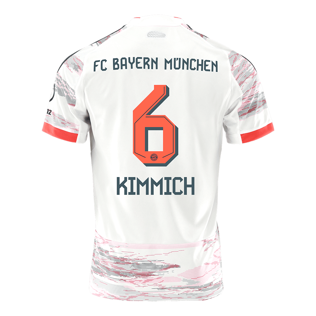 KIMMICH #6 Men's Bayern Munich 2025/26 Away Soccer Jersey