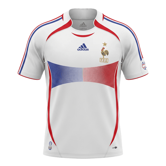 France 2006 Retro Away Soccer Jersey