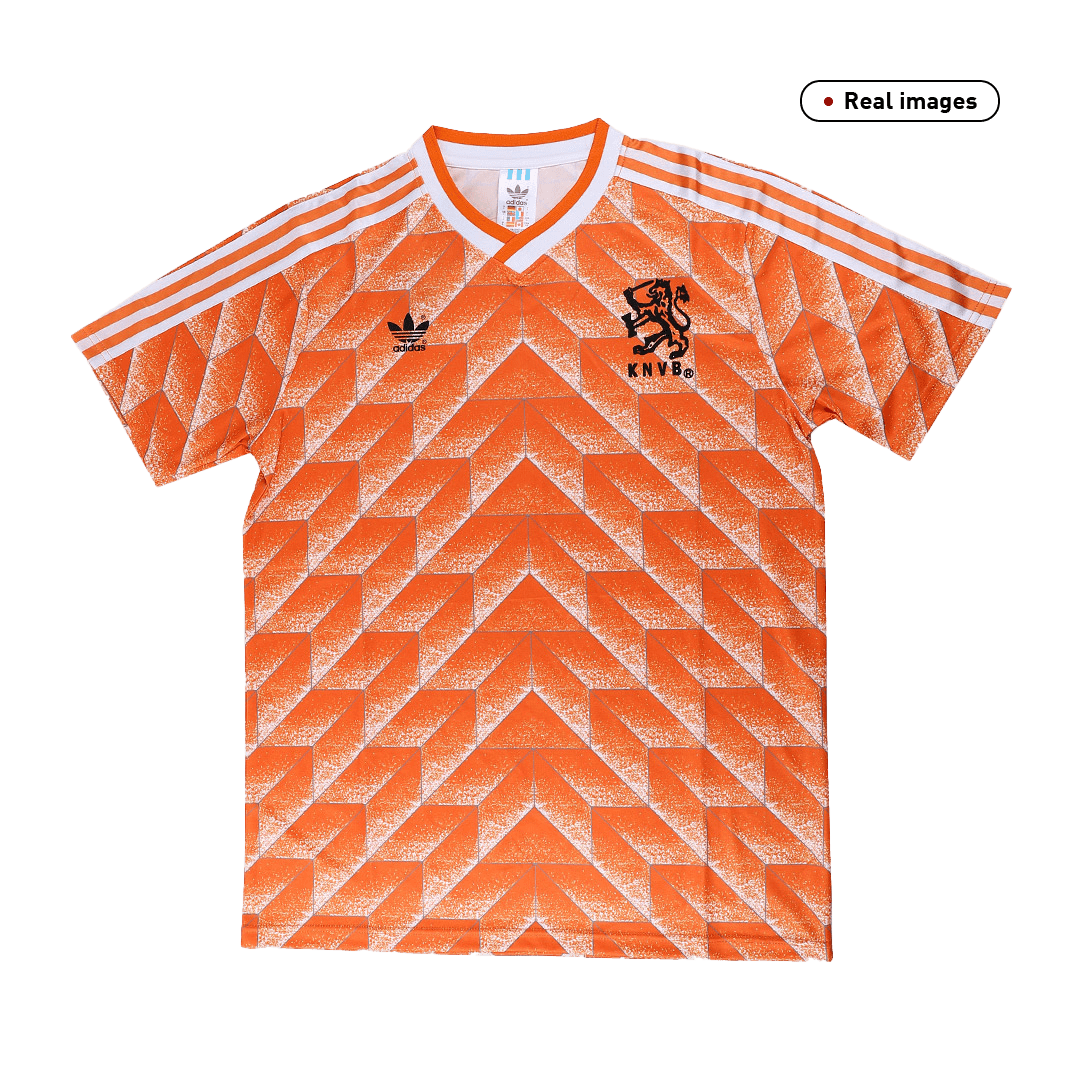 Netherlands 1988 Retro Home Soccer Jersey