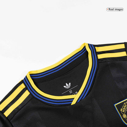 Kids Manchester United 2025/26 Third Away Soccer Kit