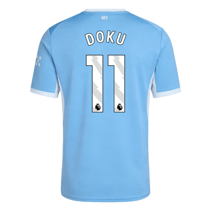 Manchester City 2026/27 Home Soccer Jersey - DOKU #11
