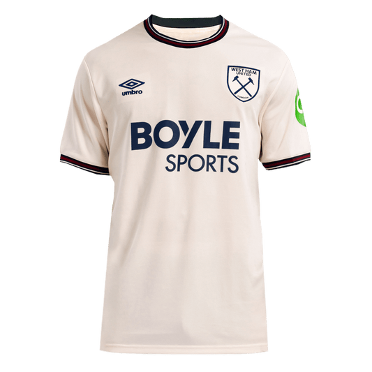 Men's West Ham United 2025/26 Away Soccer Jersey